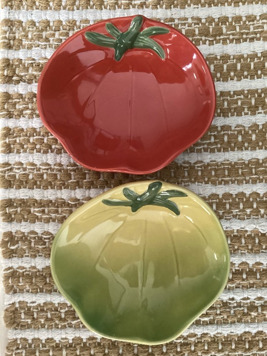 Williams Sonoma Other - ♦️ WILLIAMS SONOMA condiment bowls toppings / dip bowls heirloom tomato EUC